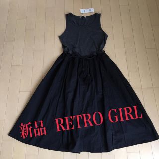 レトロガール(RETRO GIRL)の新品  RETRO GIRL  ワンピース Mサイズ(ロングワンピース/マキシワンピース)