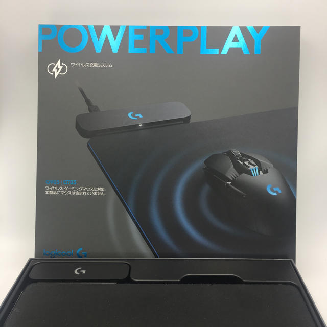 Logicool PowerPlay G-PMP-001 ワイヤレス充電システムスマホ/家電/カメラ