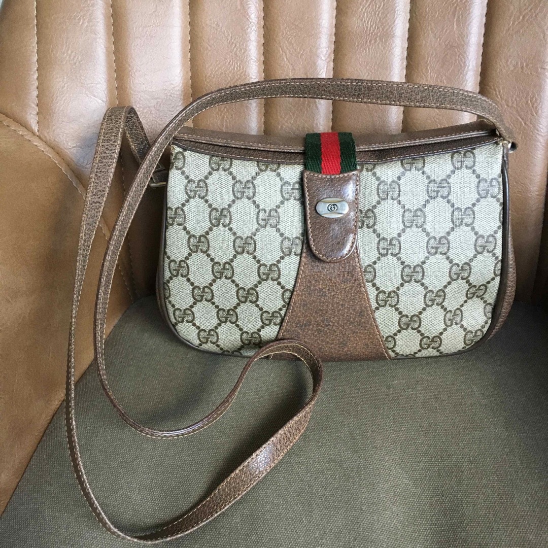 Gucci(グッチ)のオールド グッチ シェリー ミニ ショルダー     レディースのバッグ(ショルダーバッグ)の商品写真