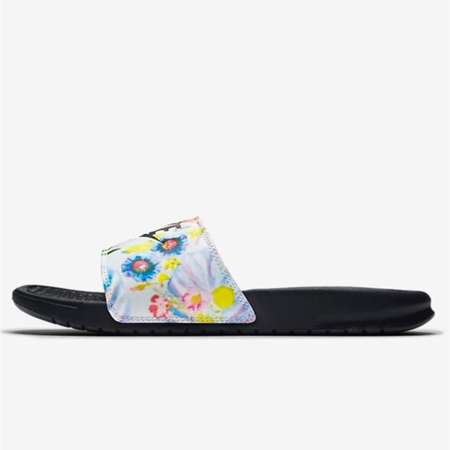 海外限定 NIKE WMNS BENASSI JDI PRINT 花柄 27cm