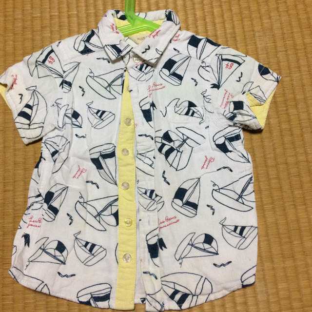 SHOO・LA・RUE(シューラルー)の半袖シャツ 100 キッズ/ベビー/マタニティのキッズ服男の子用(90cm~)(Tシャツ/カットソー)の商品写真