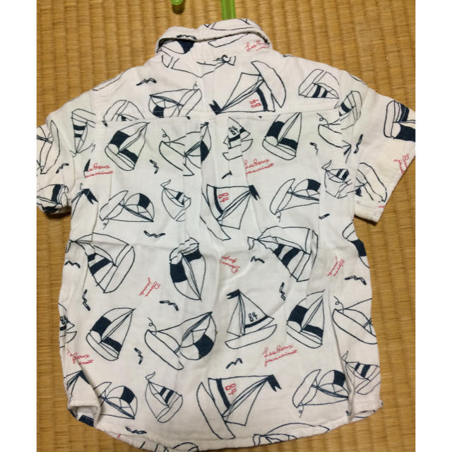 SHOO・LA・RUE(シューラルー)の半袖シャツ 100 キッズ/ベビー/マタニティのキッズ服男の子用(90cm~)(Tシャツ/カットソー)の商品写真