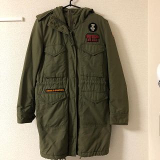 ディーゼル(DIESEL)の【ほぼ新品】ディーゼル ミリタリー コート S メンズ カーキ(モッズコート)