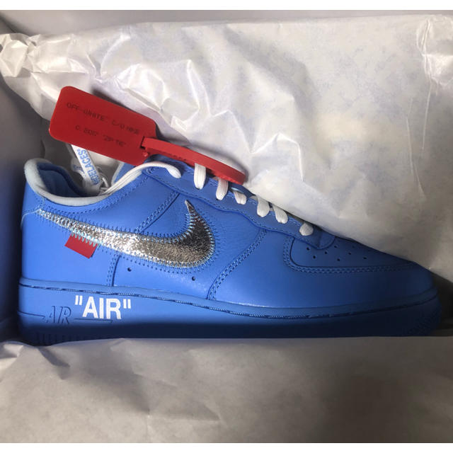 NIKE(ナイキ)のOFF WHITE x Nike Air Force 1 MCA Blue メンズの靴/シューズ(スニーカー)の商品写真