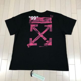 オフホワイト(OFF-WHITE)の【ジュン様専用】L off-white STENCIL ストライプオーバーサイズ(Tシャツ/カットソー(半袖/袖なし))