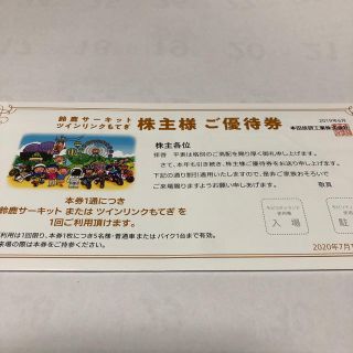 ホンダ株主優待券(遊園地/テーマパーク)