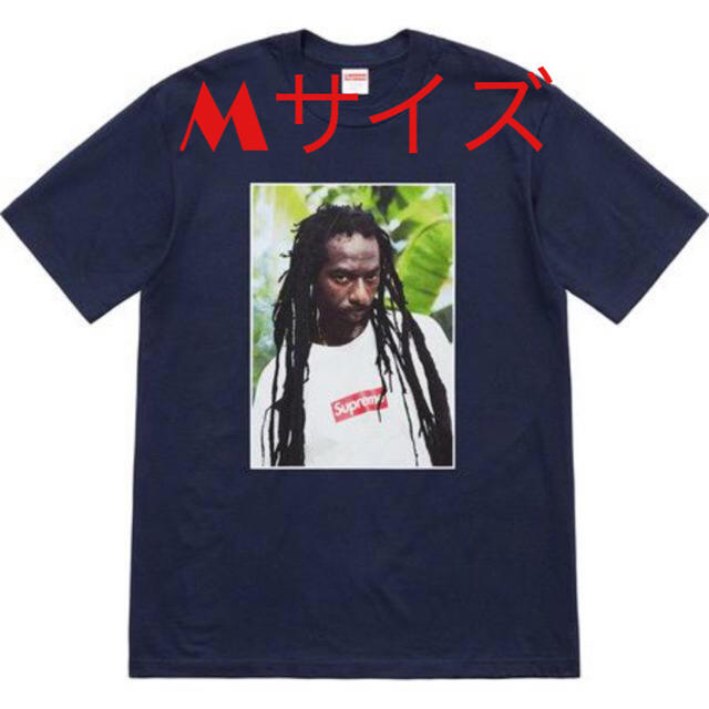 Supreme Buju Banton tee 19ss Navy