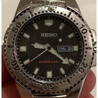 セイコー(SEIKO)のSEIKO セイコー ダイバー メンズ 200m 7N36-0AE0 海外モデル(腕時計(デジタル))