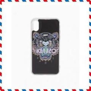 ケンゾー(KENZO)の◆新品◆ 【KENZO】iPhoneXS/Xケース　ブラックピンク文字(iPhoneケース)