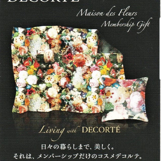 COSME DECORTE(コスメデコルテ)のDECORTE ブランケット エンタメ/ホビーのコレクション(ノベルティグッズ)の商品写真