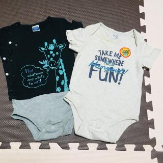 ベビーギャップ(babyGAP)の男の子 ロンパース  80 最終値下げ (ロンパース)