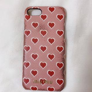 ミュウミュウ(miumiu)のmiu miu  iPhone7ケース(iPhoneケース)