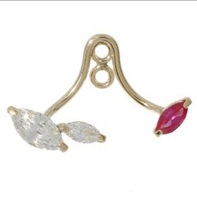 販売証明書アリ/美品】agate ピアス チャーム-