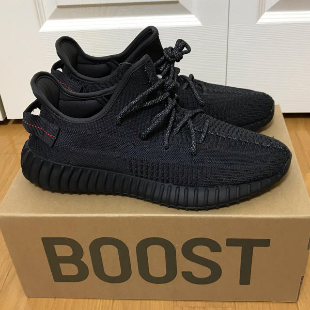 yeezy boost 350V2 black 28.5靴/シューズ