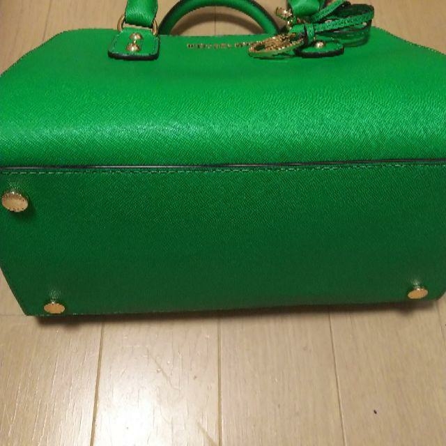 Michael Kors(マイケルコース)のマイケルコース ☆2way ハンドバッグ☆ グリーン ＜美品＞ レディースのバッグ(ショルダーバッグ)の商品写真