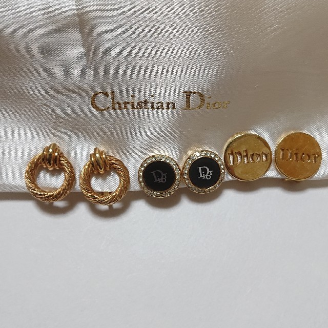 Christian Dior(クリスチャンディオール)のChristian Dior イヤリング まとめ売り レディースのアクセサリー(イヤリング)の商品写真