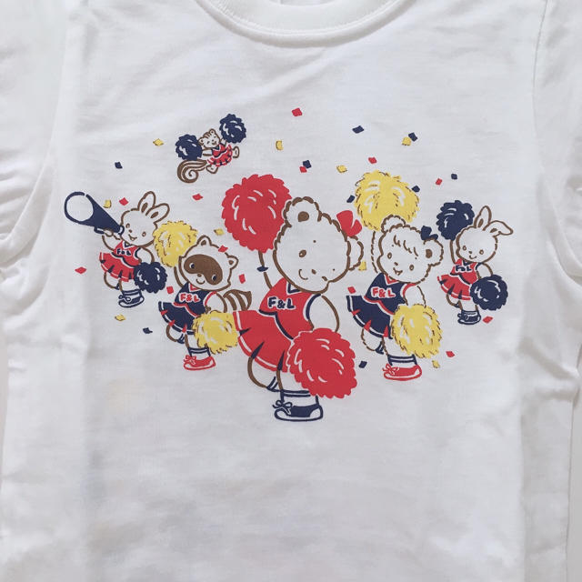 familiar(ファミリア)のファミリア♡半袖Tシャツ 90 キッズ/ベビー/マタニティのキッズ服女の子用(90cm~)(Tシャツ/カットソー)の商品写真