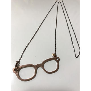 サマンサモスモス(SM2)の美品 メガネ グラス ネックレス アンティーク風(ネックレス)