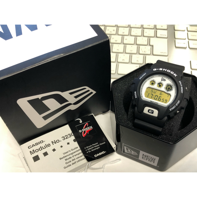 G-SHOCK(ジーショック)のG-SHOCK/コラボ/ニューエラ/限定/三つ目/NEWERA/別注/箱付/美品 メンズの時計(腕時計(デジタル))の商品写真