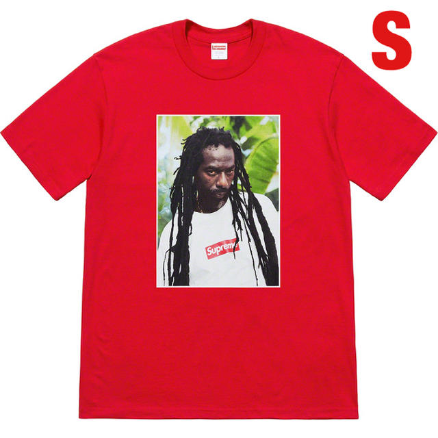 supreme Buju Banton Tee レッド SサイズTシャツ/カットソー(半袖/袖なし)