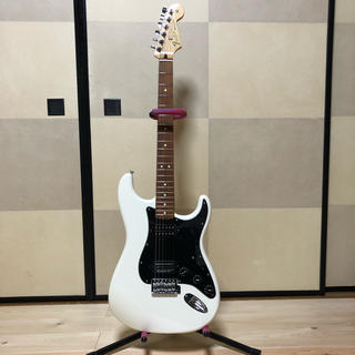 フェンダー(Fender)のフェンダー ＭＥＸ スタンダードストラト オリピックホワイト カスタム 美品(エレキギター)