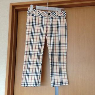 バーバリー(BURBERRY)のブルレ♡七分パンツ(カジュアルパンツ)