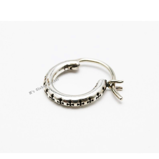 Chrome Hearts(クロムハーツ)のクロムハーツ フープ TFL スモール 完全付属  メンズのアクセサリー(ピアス(片耳用))の商品写真