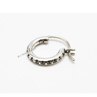 クロムハーツ(Chrome Hearts)のクロムハーツ フープ TFL スモール 完全付属 (ピアス(片耳用))