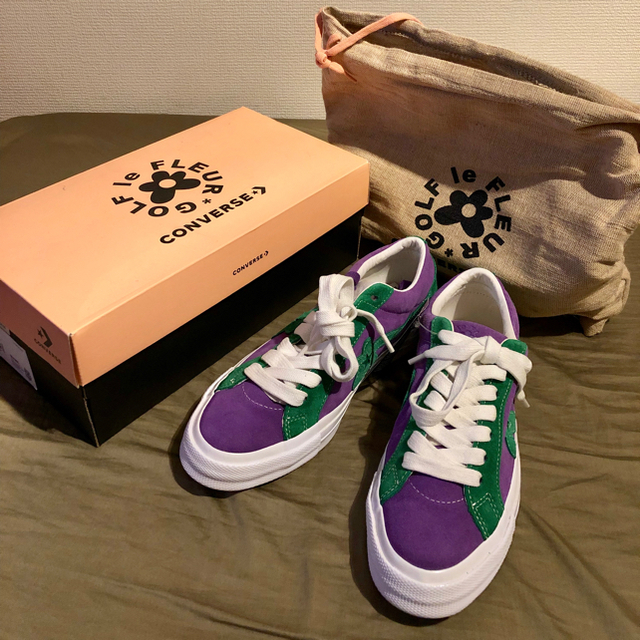 CONVERSE(コンバース)のCONVERSE × GOLF le FLEUR ONE STAR OX メンズの靴/シューズ(スニーカー)の商品写真