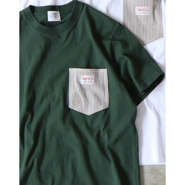 coen(コーエン)の新品タグ付き☆coen SMITH別注ポケットTシャツ メンズのトップス(Tシャツ/カットソー(半袖/袖なし))の商品写真