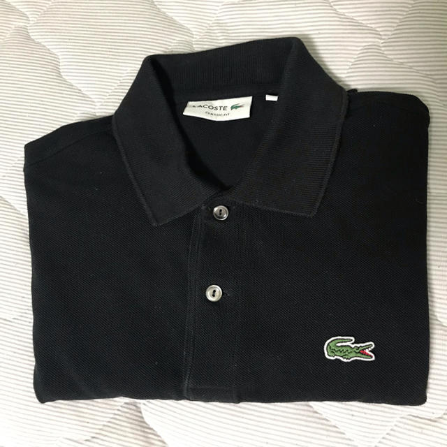 LACOSTE ポロシャツ ブラック USsize xxs 美品