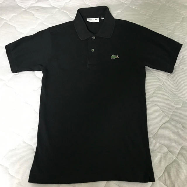 LACOSTE ポロシャツ ブラック USsize xxs 美品 1