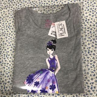 ジンボリー(GYMBOREE)の【新品タグ付】チルプレ ラインストーン 女の子 Tシャツ 4 105(Tシャツ/カットソー)