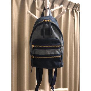 マークバイマークジェイコブス(MARC BY MARC JACOBS)の未使用 マークバイマークジェイコブス デニムリュック(リュック/バックパック)