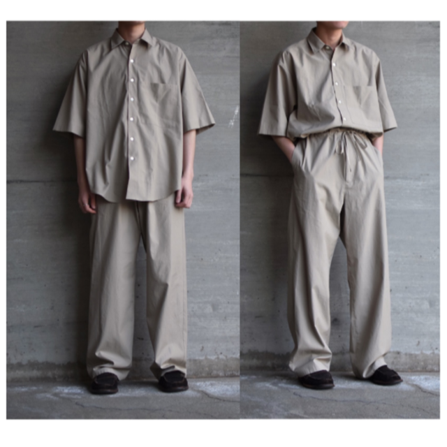 AURALEE WASHED FINX TWILL  セットアップ販売