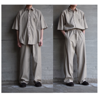 コモリ(COMOLI)のAURALEE WASHED FINX TWILL  セットアップ販売(シャツ)