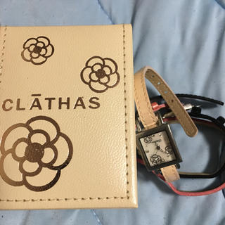 クレイサス(CLATHAS)のクレイサス 腕時計 ベルト3本(腕時計)