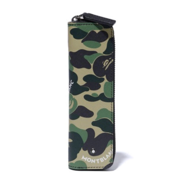 A BATHING APE(アベイシングエイプ)のBAPE X MONTBLANC PEN POUCH インテリア/住まい/日用品の文房具(ペン/マーカー)の商品写真