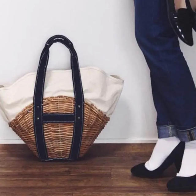 ❣️オープン記念セール❣️ebagos エバゴス 肩掛けカゴバッグ - かご