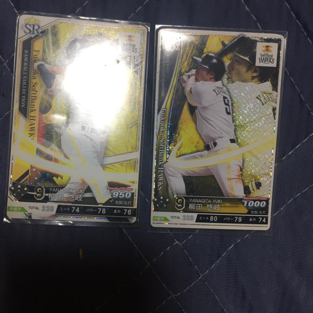 KONAMI(コナミ)のベースボールコレクションSR柳田 エンタメ/ホビーのトレーディングカード(シングルカード)の商品写真