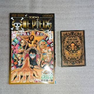 【ワンピース】FILM GOLD 入場者特典 
トランプ ＋ 777巻 セット(少年漫画)