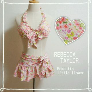 レベッカテイラー(Rebecca Taylor)のロマンティックフラワー　水着　3点セット(水着)