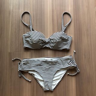 エイチアンドエム(H&M)の新品 ボーダー ビキニ(水着)