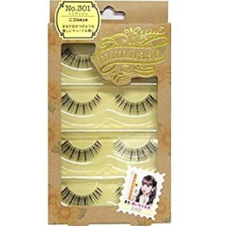 ニコル(NICOLE)の【送料込新品】mimilashひまわりライン (No.301 ニコルeye)(つけまつげ)