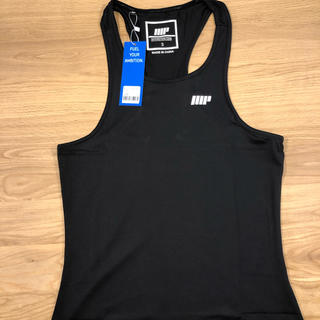 マイプロテイン(MYPROTEIN)のMYPROTEIN TANK TOP マイプロテイン タンクトップ 黒M 新品(タンクトップ)