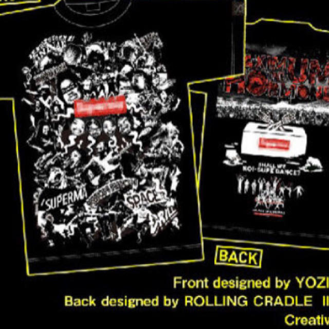 ROLLING CRADLE(ローリングクレイドル)のマキシマムザホルモン  ヤバイTシャツ 〜黒い恋スペ〜  新品未開封 Lサイズ エンタメ/ホビーのタレントグッズ(ミュージシャン)の商品写真