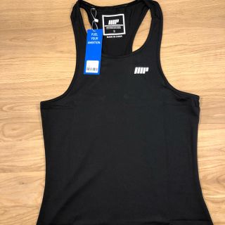 マイプロテイン(MYPROTEIN)のMYPROTEIN TANK TOP マイプロテイン タンクトップ 黒S 新品②(タンクトップ)