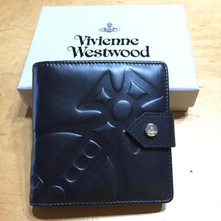 ヴィヴィアンウエストウッド(Vivienne Westwood)のVivienne Westwood  メンズ財布 型押し 二つ折り財布(折り財布)