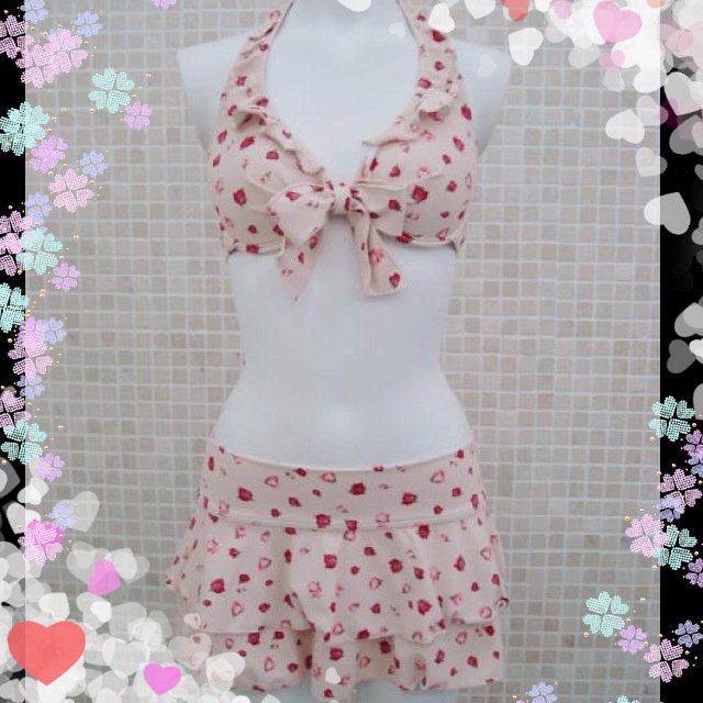 LAISSE PASSE - レッセパッセ♡プチローズ ビキニセット