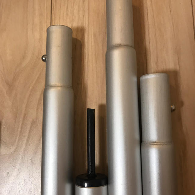 スノーピーク ウイングポール 280cm(1本)240cm(1本)セット スノーピーク ウイングポール 280cm(1本)240cm(1本)セット